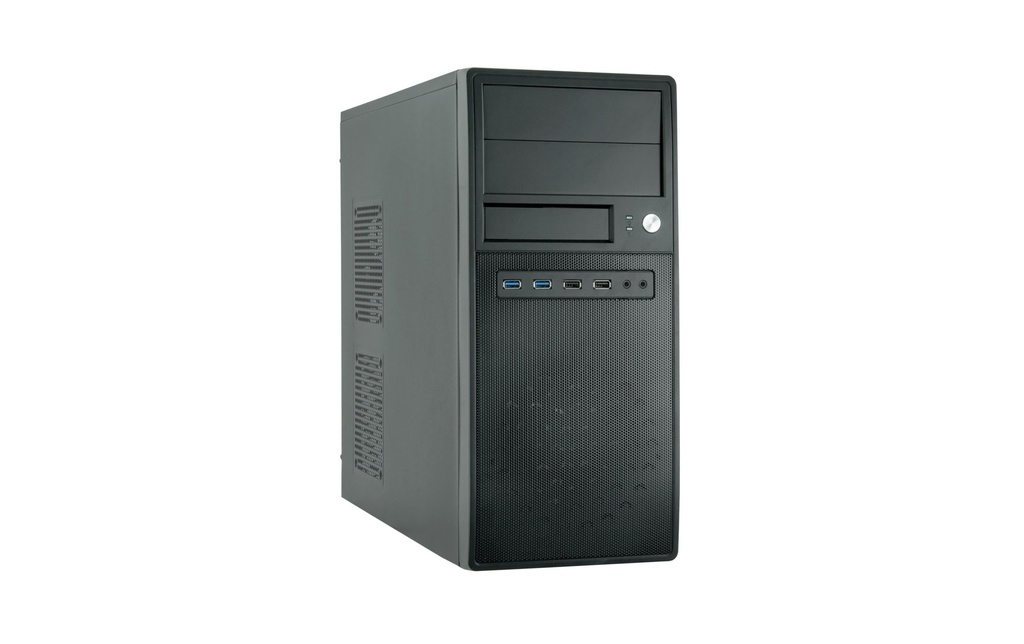 Chieftec Midi Tower Gehäuse CG-04B-OP black