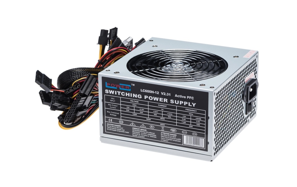 Netzteil LC Power, Office Serie 600W