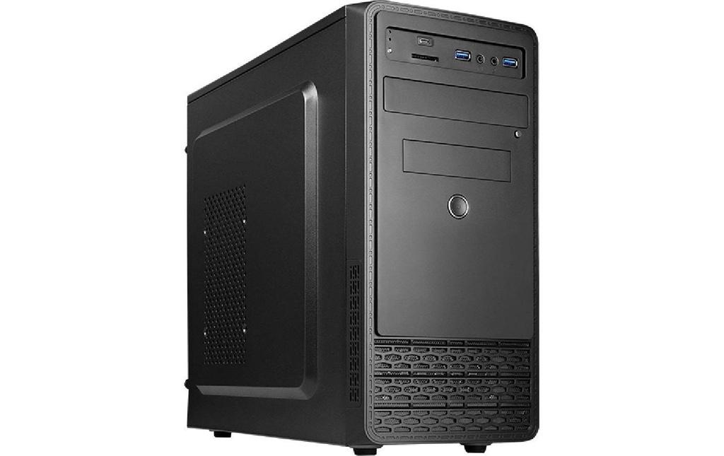 Chieftec Midi Tower UB-03B-350GPB, black