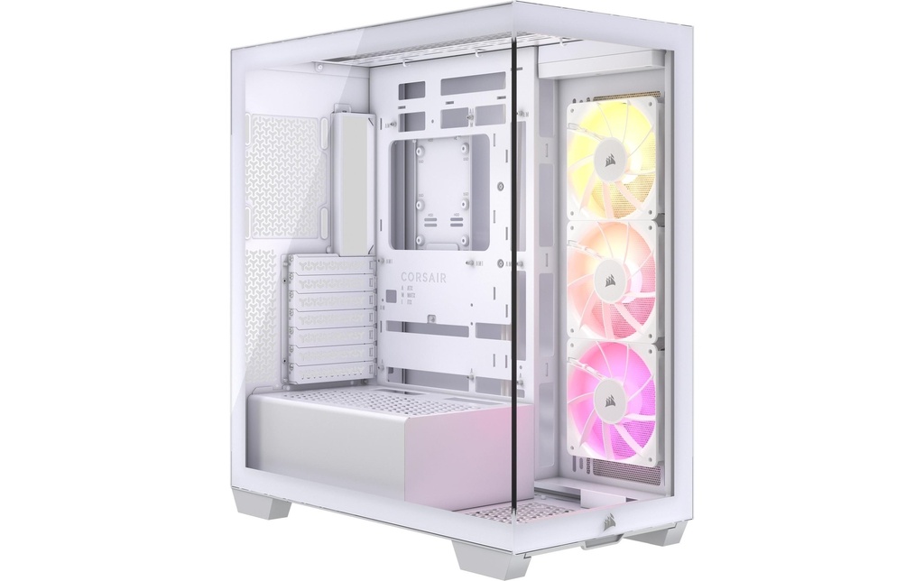Corsair Midi Tower 3500X ARGB TG Weiss