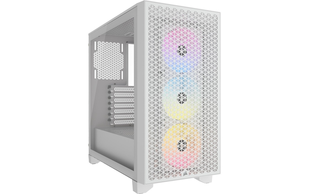 Corsair, PC-Gehäuse 3000D RGB Airflow Weiss