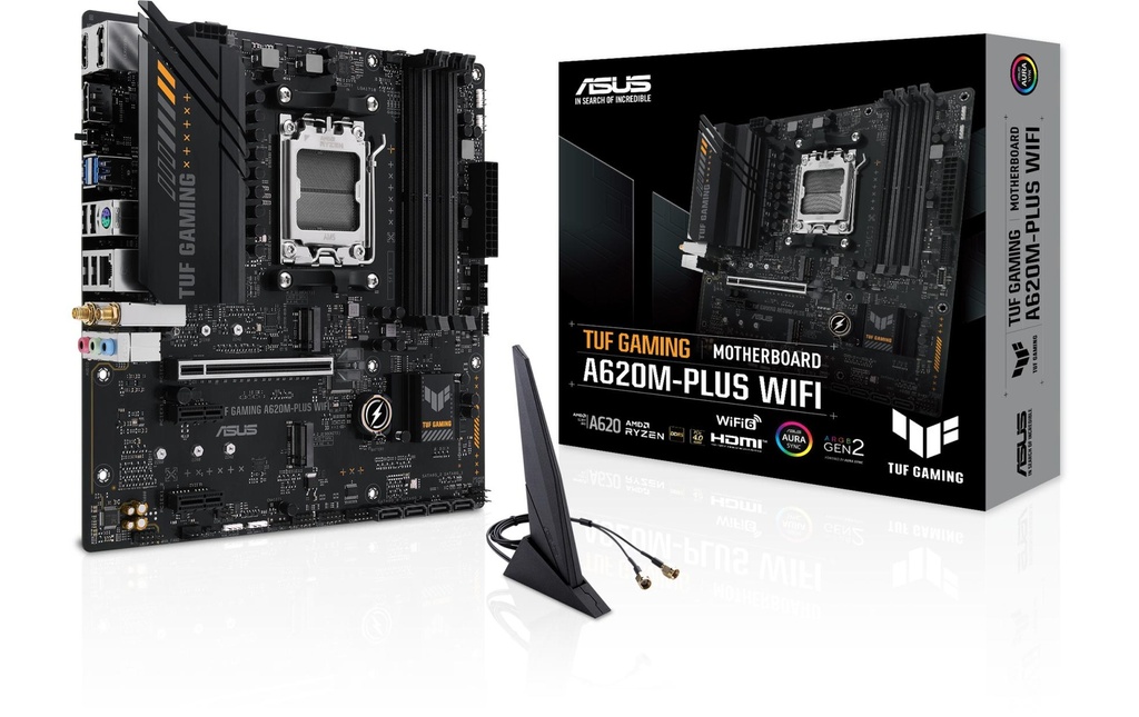 ASUS TUF GAMING A620M-PLUS WIFI, mATX, AM5