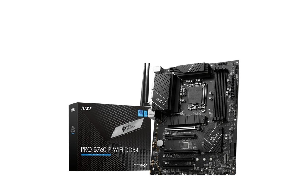 MSI PRO B760-P WIFI DDR4, LGA1700, ATX