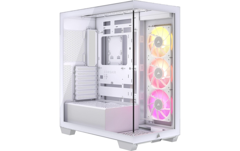Corsair Midi Tower 3500X IL ARGB TG Weiss