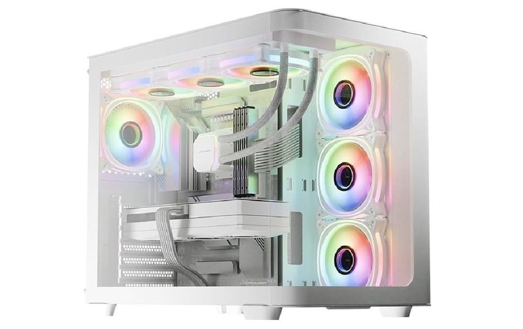 LC-Power, PC-Gehäuse 8001W Pro-Storm Light