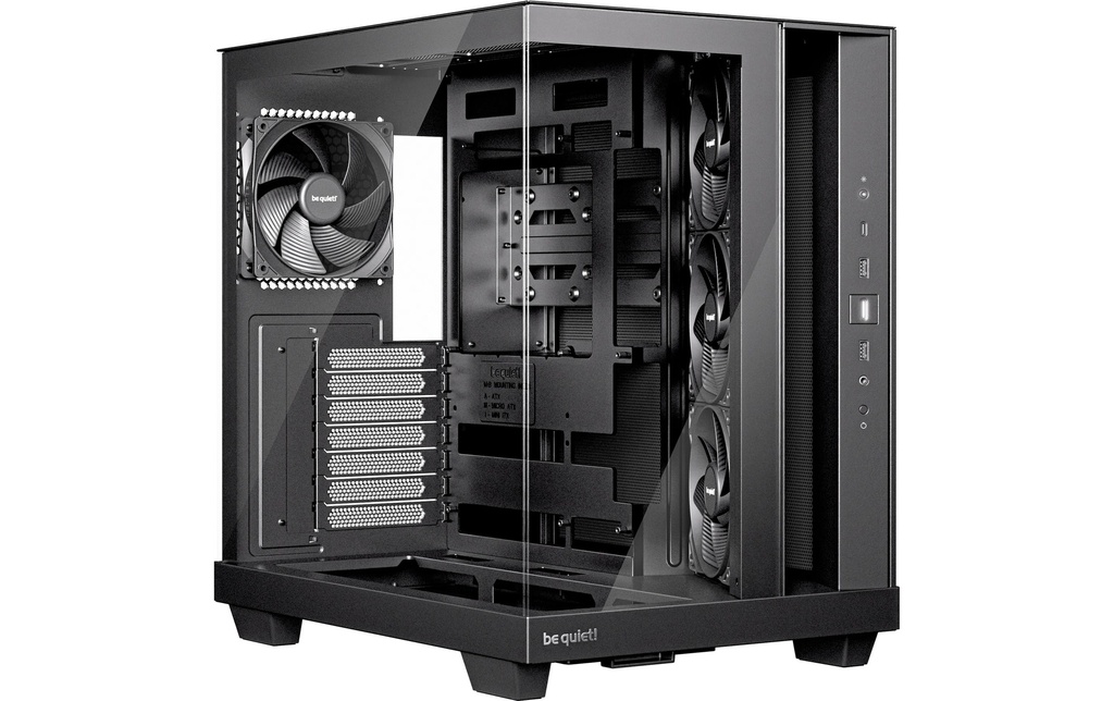 be quiet Light Base 500  Schwarz