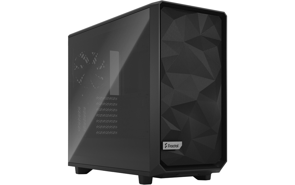 Fractal Meshify 2 TG Light Schwarz