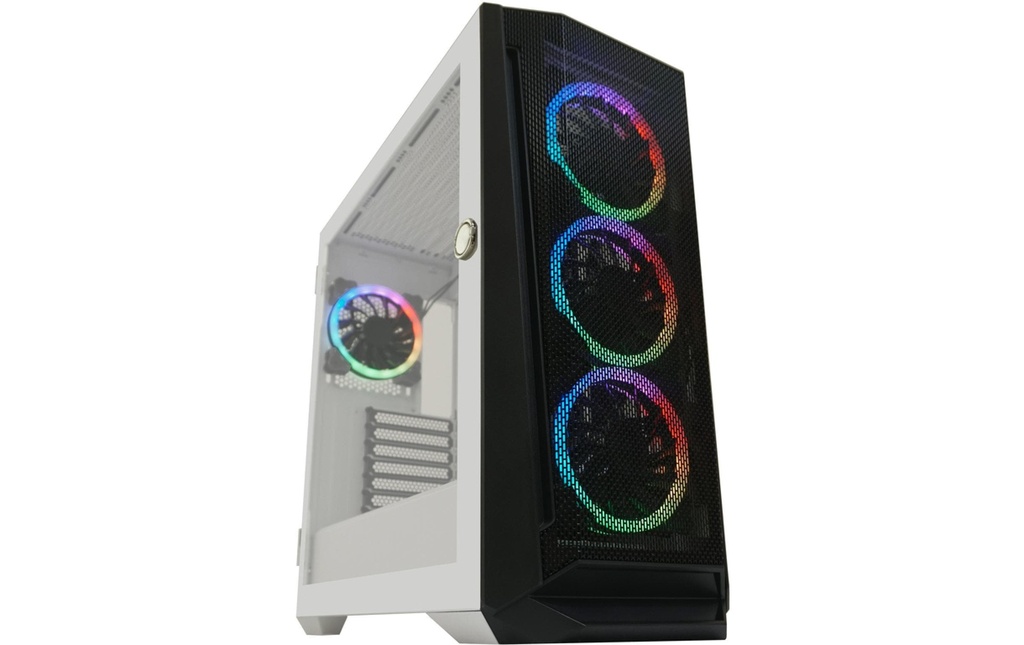 Lc-Power Midi Tower LC-803BW-ON
