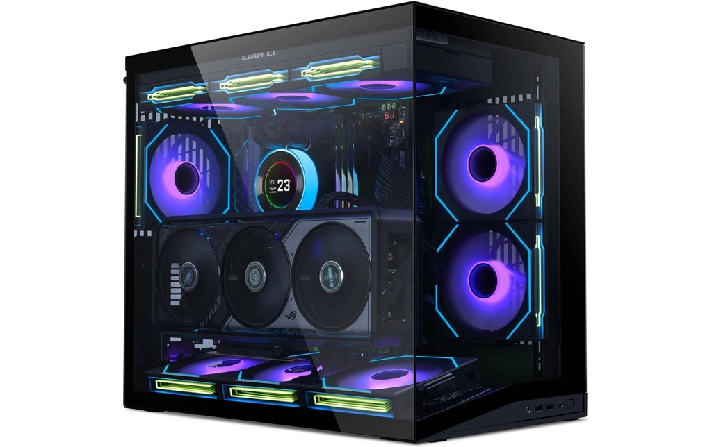 Lian Li, PC-Gehäuse O11 Dynamic Mini V2 Sch