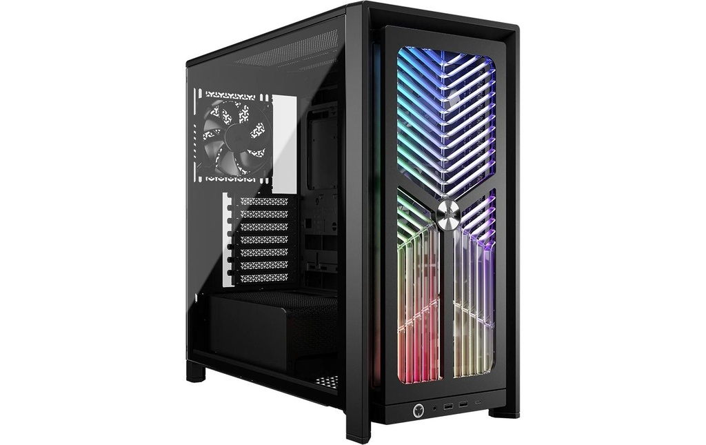 Corsair Midi Tower Frame 4000X RS, Schwarz