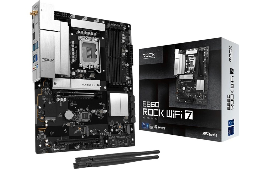 ASRock B860 ROCK WIFI 7, ATX, LGA1851