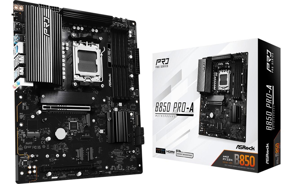 ASRock B850 PRO-A, ATX, AM5