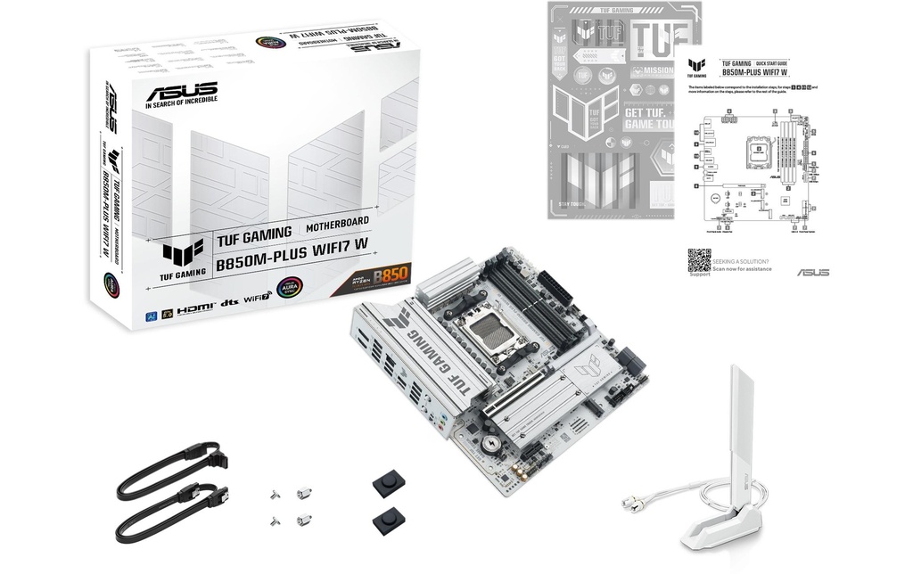 ASUS TUF GAMING B850M-PLUS WIFI7 W, mATX