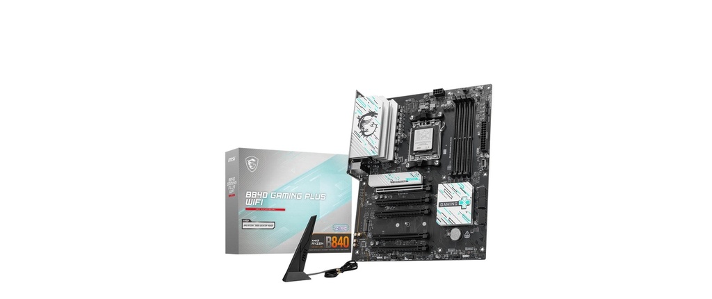 MSI B840 GAMING PLUS WIFI, AM5, ATX