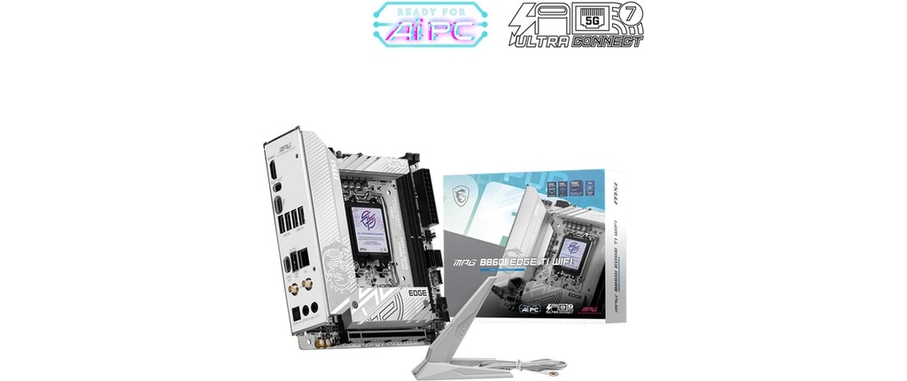 MSI MPG B860I EDGE TI WIFI, LG1851, mITX
