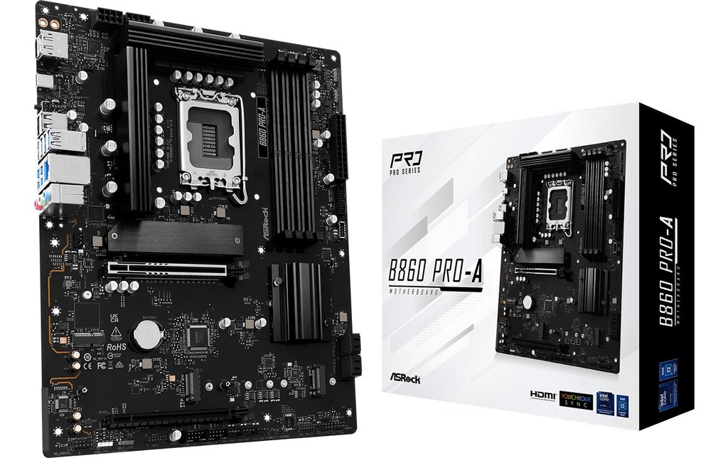 ASRock B860 PRO-A, ATX, LGA1851