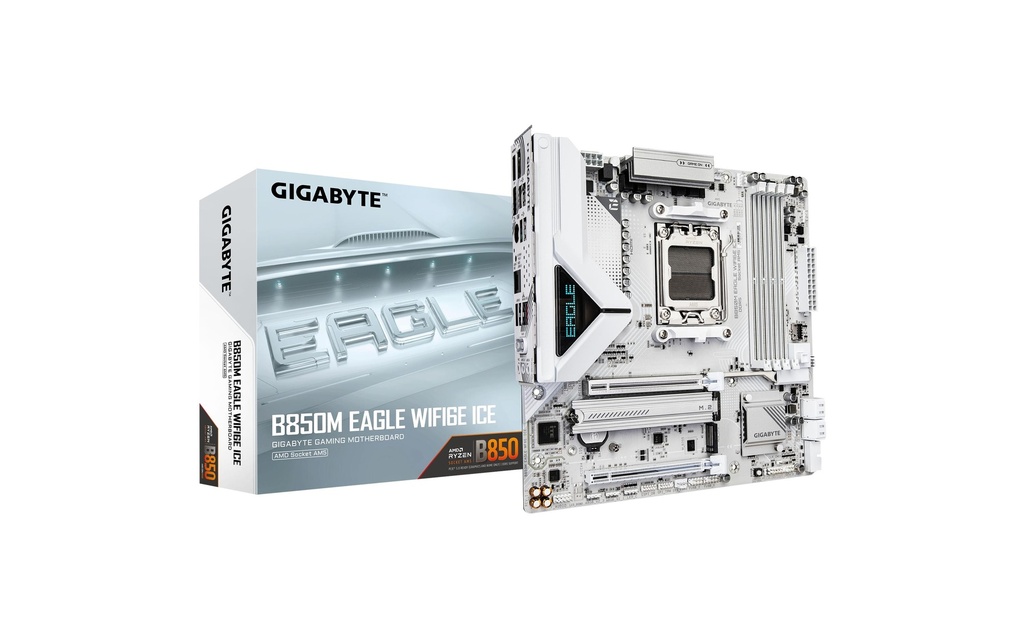 Gigabyte B850M EAGLE WIFI6E ICE, uATX