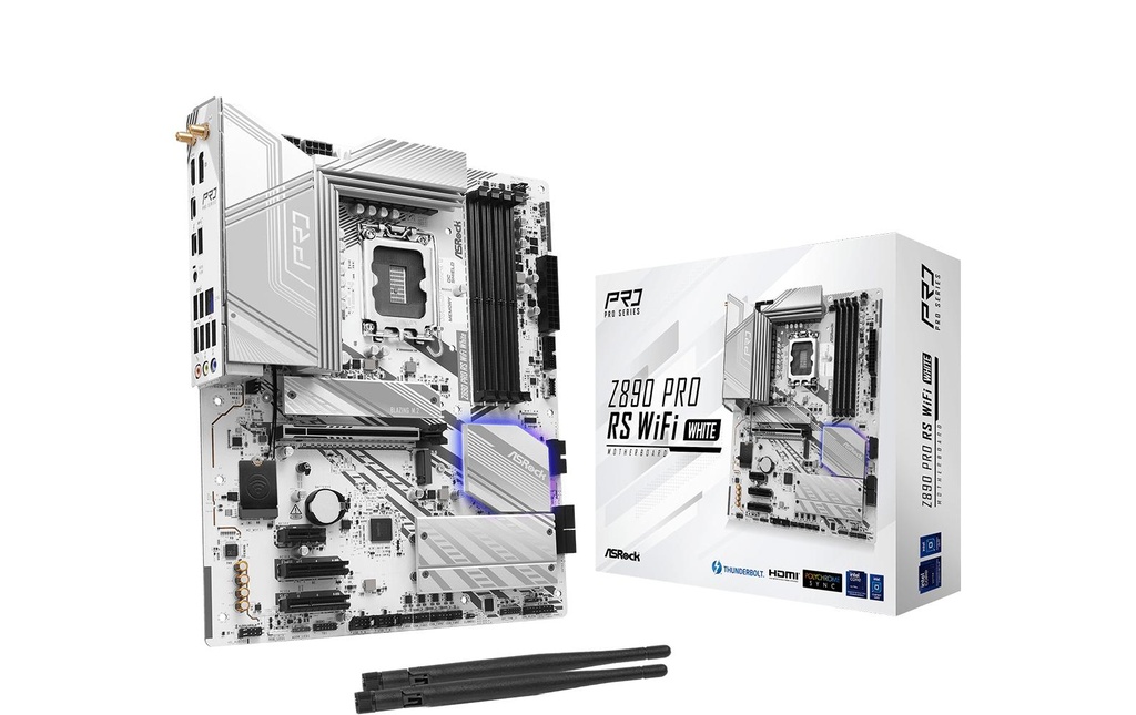 ASRock Z890 PRO RS WIFI WHITE, ATX, LGA1851