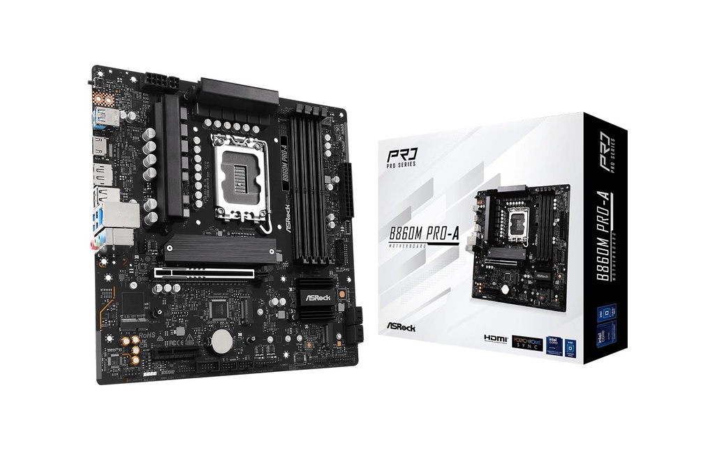 ASRock B860M PRO-A, mATX, LGA1851