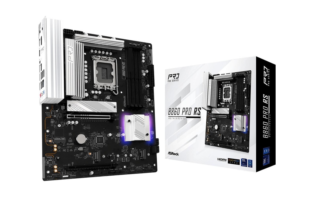 ASRock B860 PRO RS, ATX, LGA1851