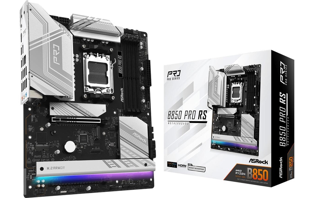 ASRock B850 PRO RS WIFI, ATX, AM5