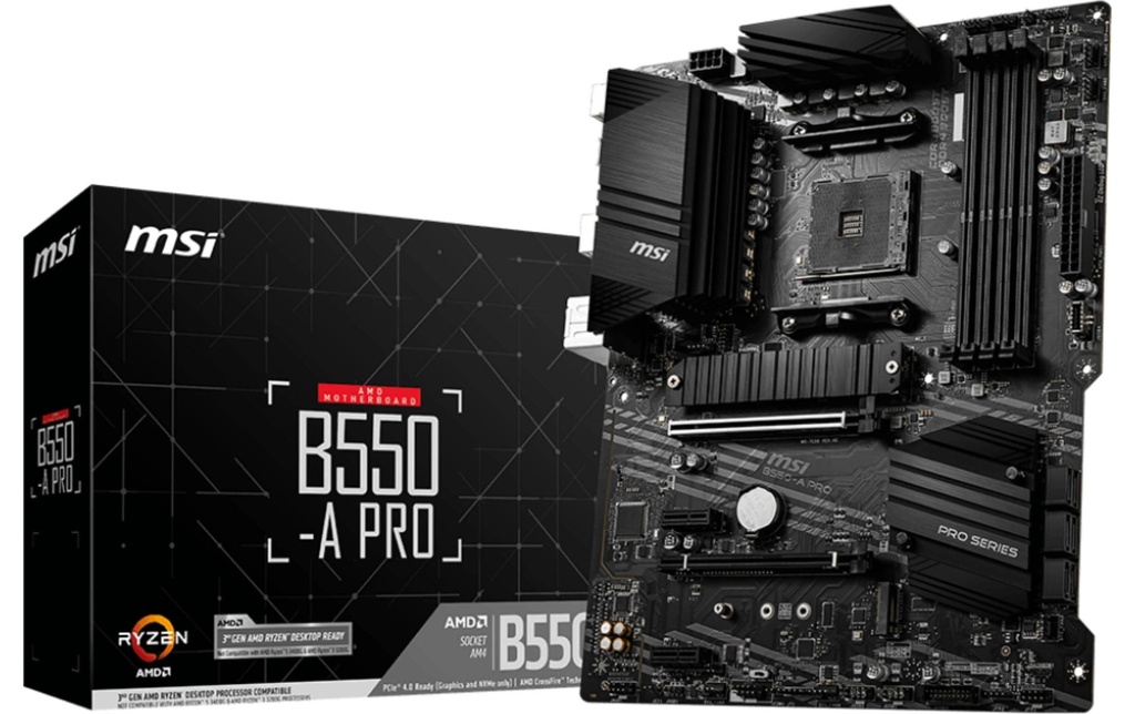 MSI B550-A PRO, AM4, ATX