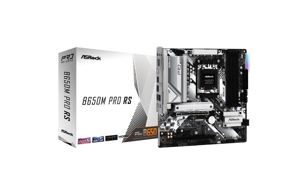 ASRock B650M PRO RS, µATX, AM5
