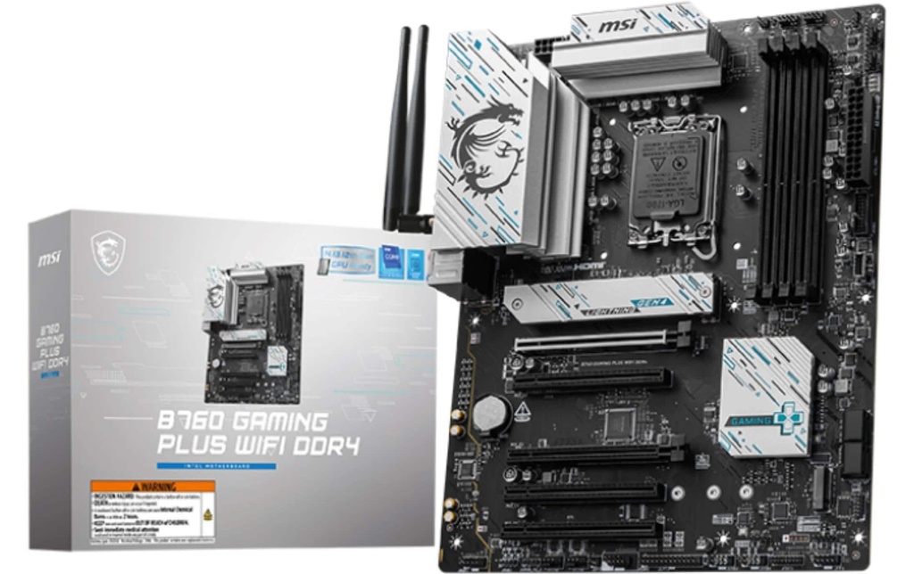 MSI B760 GAMING PLUS WIFI D4, LGA1700, ATX