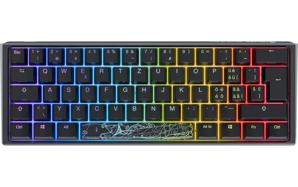 Ducky ONE 3 Mini Classic MX Cherry Red BLK