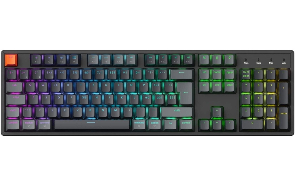 Keychron K10 QMK v2 Brown Switch, CH