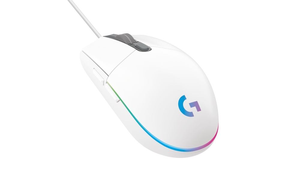 Logitech G203 Lightsync Gaming Mouse white