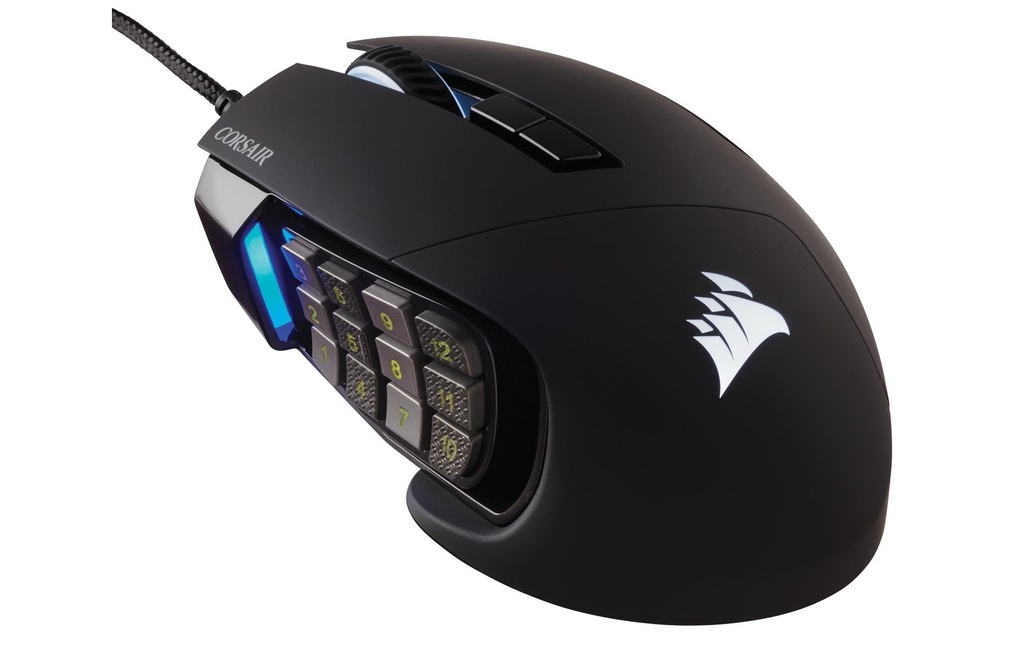 Corsair Scimitar RGB Elite, schwarz