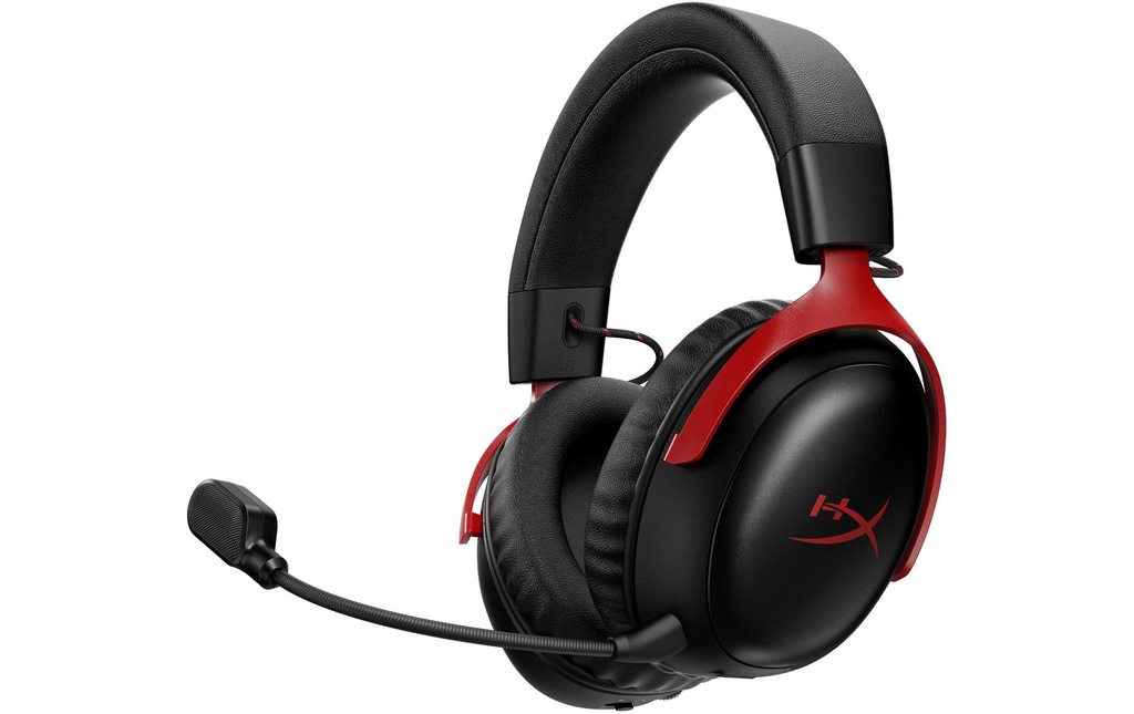 HyperX Cloud III S, schwarz/rot