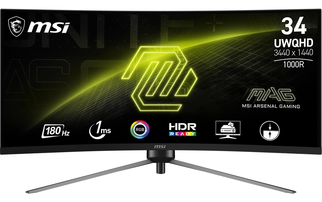 MSI MAG 345CQRDE 34, UltraWide Dual QHD