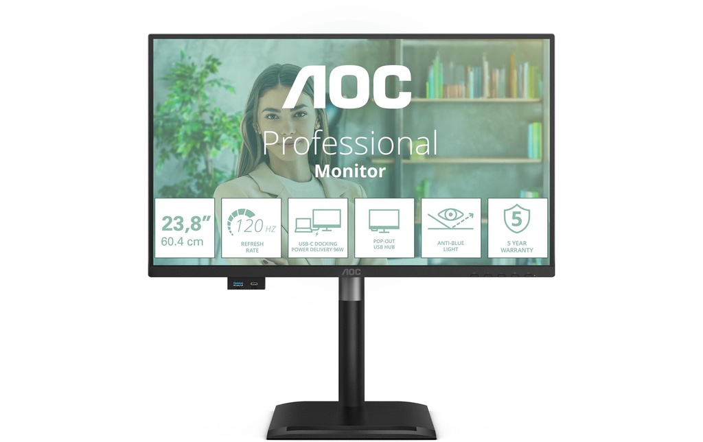 AOC 24 24P4CV, 1920x1080, 120 Hz IPS