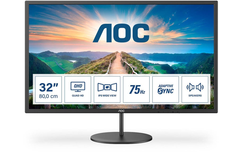 AOC 32 Q32V4, 2560x1440, IPS