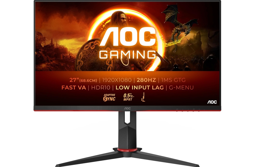 AOC 27 27G2ZN3/BK, 1920x1080, 280 Hz, VA