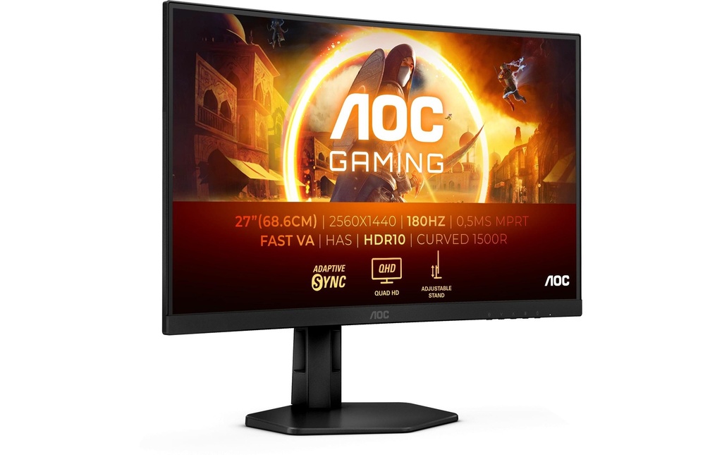 AOC 27 CQ27G4X, VA Curved Mon, 2560x1440
