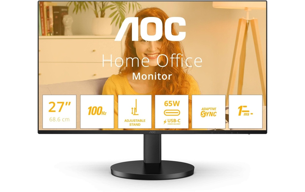 AOC Q27B3CF2,  IPS, 2560 x 1440, 100 Hz