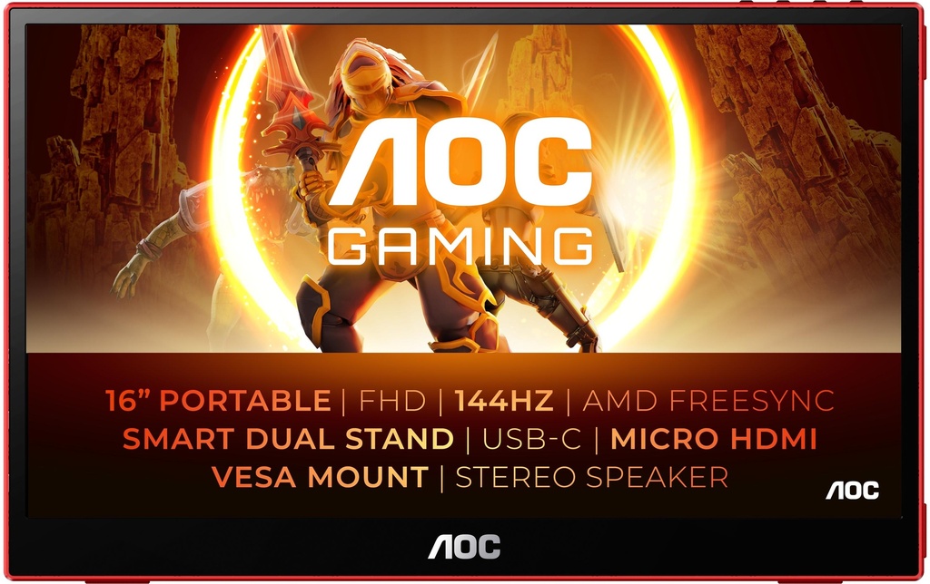 AOC Monitor 16G3 IPS LED