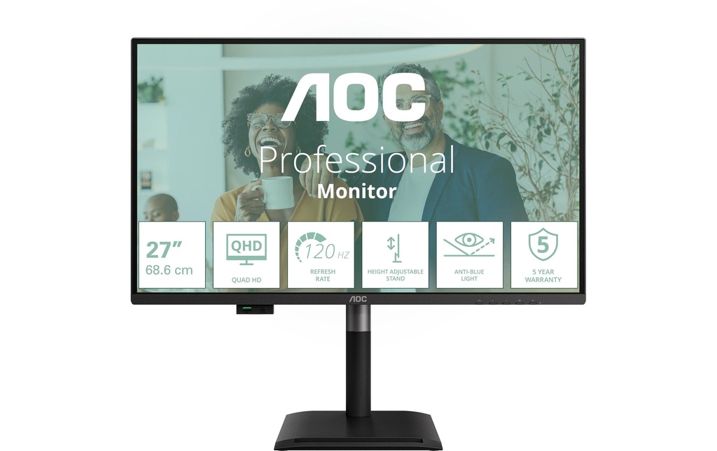 AOC 27 Q27P4CV, 2560 x 1440, 120 Hz IPS