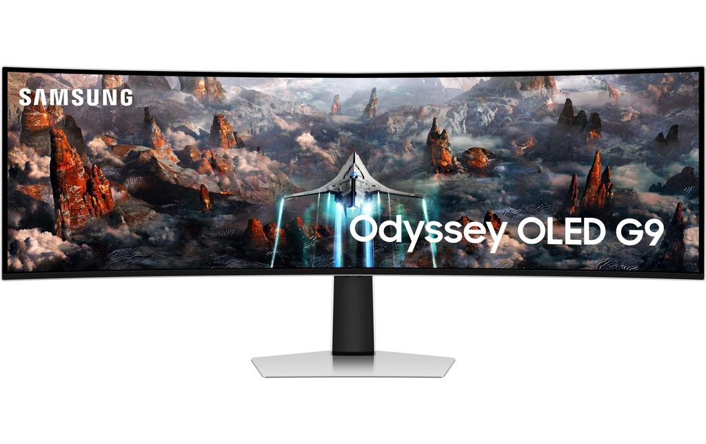 Samsung Curved 49, Odyssey OLED, Dual QHD