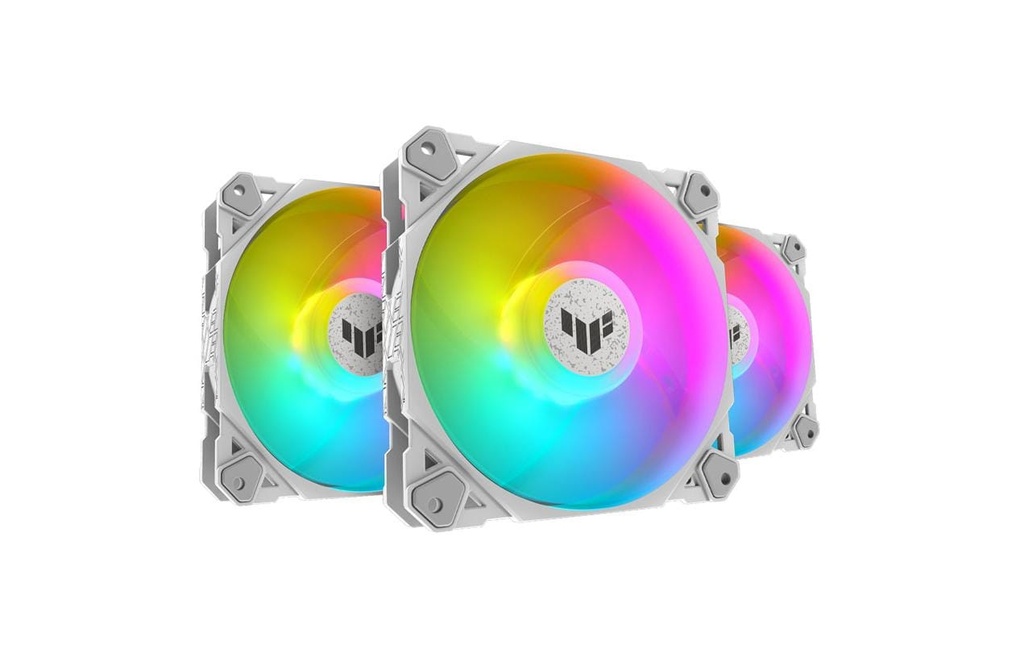 ASUS TUF GAMING TF120 FAN ARGB 3IN1 HUB WHT