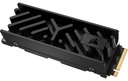 SSD Corsair 4TB MP700 Elite, M.2, w. heats.