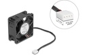 Delock Gehäuselüfter 60x60x25mm, 12V